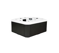 HOME DELUXE - Jacuzzi extérieur - SEA Star Pure - Dimensions 180 x 160 x 79 cm - Avec chauffage, 19 jets de massage et 15 sources lumineuses | Spa extérieur pour 4 personnes