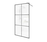 Home Deluxe Paroi de douche BAKI noir 90 x 200 cm