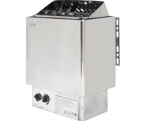 HOME DELUXE Poêle de sauna KIVA - 8 KW I Acheter un poêle de sauna, poêle de sauna électrique, poêle de sauna avec poêle de sauna pas cher, poêle de sauna pour sauna à domicile, poêle de sauna avec pi