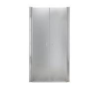Home Deluxe Porte battante LAVEA verre laiteux 105 cm