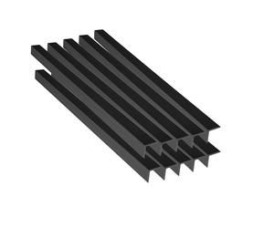 HOME DELUXE Profil de finition en WPC « VIRO », pour bardage de façade « DUVAR ». (Lot de 10, anthracite)