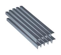 HOME DELUXE Profil de finition en WPC »VIRO«, pour bardage de façade "DUVAR". (Lot de 10, gris clair)