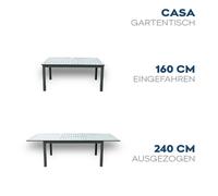 Home deluxe Salon de jardin CASA - Anthracite