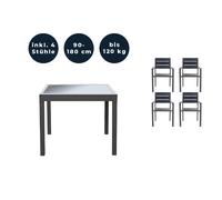 Home deluxe Salon de jardin Verano - Anthracite