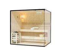 HOME DELUXE Sauna Intérieure 'SHADOW XL' >Taille: 200 x 150 x 190 cm - Nombre de personnes: 5