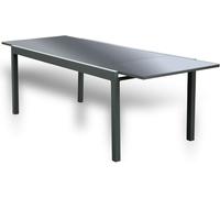 HOME DELUXE - Table de jardin SOL - extensible rapidement 180 - 240 cm, en aluminium