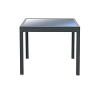 HOME DELUXE - Table de jardin VERANO - extensible rapidement 90 - 180 cm, aluminium