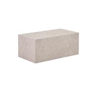 Home Deluxe - Table Basse Amiri L - Couleur : Beige, Dimensions : 95 x 50 cm, Plateau en MDF, déjà montée I Table de Salon Table d'appoint Table Basse