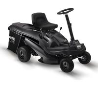 HOME DELUXE - Tondeuse à gazon autoportée à essence - Reaper Noir - Puissance du moteur 4,5 kW (6,5 CV) - Bac de ramassage de 150 litres - Largeur de coupe de 61 cm et hauteur réglable - Accessoires c