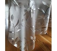 Home Direct Nappe Ronde Transparente en Toile cirée PVC, Facile à Nettoyer - 160 cm x 62 cm