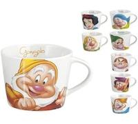 Home - Disney - Tasse à café originale en céramique Blanche-Neige et les 7 nains, motifs variés/aléatoires, 1 pièce