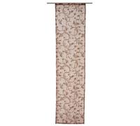 Home Fashion 86417-183 Panneau Japonais Motif vrille/Organza floqué 160 x 60 cm