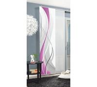 Home Fashion 87152-763 Panneau Japonais Polyester H:245 x W: 60 cm - BERRY
