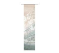 Home Fashion 87667-753 Toupillon Panneau Japonais Polyester Vert/Brun 245 x 60 cm