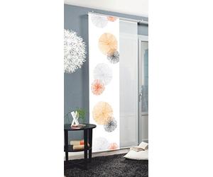 Home Fashion 87999-775 Panneau Japonais Polyester H:245 x W: 60 cm - ORANGE