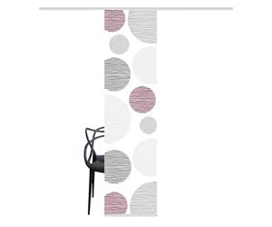 Home Fashion Borden Panneau Coulissant en Tissu décoratif 245 x 60 cm 245 x 60 cm Rouge