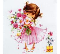 Home Fashion Carl Dietrich Lot de 20 Serviettes Rose