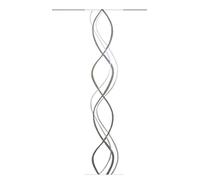 Home Fashion Scherli Panneau Coulissant en Lin et Polyester Motif Vagues 245 x 60 cm