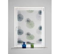 Home Fashion UP & Down Plissee Rawlins, Bleu, Vert, 130 x 100 cm, 15