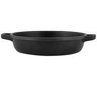HOME Granchef Sauteuse, Revêtement Antiadhérent avec 2 Poignées, Ronde, Aluminium Moulé sous Pression, Noir, 22 cm