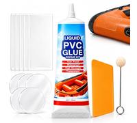 home harbor Kit Réparation Piscine - Rustine Invisible pour Usage sous l'eau - Kit Réparation Spa Gonflable pour Bouées, Produits gonflables, Matelas et Bateaux (100 ML)