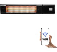 HOME It® Chauffage infrarouge de terrasse avec WLAN pour montage mural