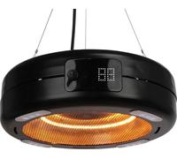 HOME It® Chauffage radiant de terrasse avec lumière à suspendre 1500W