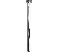 Home It® Pied de Table Rond Ø30 mm x 50 cm chromé - avec Bride et Filetage M10 pour Pieds ou roulettes, capacité de Charge 200 kg