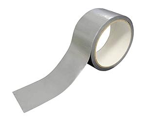 HOME IT Work® Ruban Gaffeur 48 mm x 10 m Gris - Ruban adhésif puissant multi-usage - Réparations, bricolage, ventilation