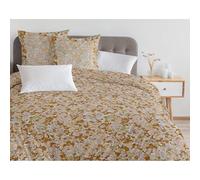 Home Linge Passion, Housse de Couette - 3 Pièces, 100% Coton - 57 Fils, 2 Personnes - 240x260 cm, Camouflage Ocre HP62663