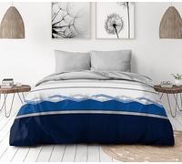 HOME LINGE PASSION Parure DE Couette 140x200 cm (1 Personne) AJJER