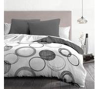 Home Linge Passion Parure DE Couette 220x240 AUDACE Gris