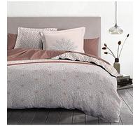Home Linge Passion Parure de Couette Louxor Terracotta 220 x 240 cm