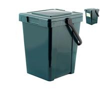 Home Minmax+ Bac à déchets organiques en Plastique Vert 25 l