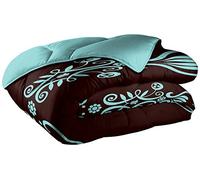 Home Passion Couette Juliette Bleue, Microfibre 400gr/m², 220 x 240 cm