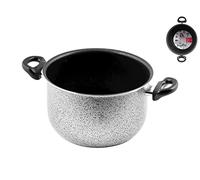 Home Salt Peper Pan, 18 cm, Aluminium, black/grey