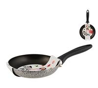 Home Salt Peper Poêle avec revêtement Anti-adhésif, 18 cm, Aluminium, Gris/Noir