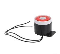Home Security Sirène 120 dB alarme sonore pour détection des intrusions CC 12 V, 24 V compatible pour différentes applications (220 V)
