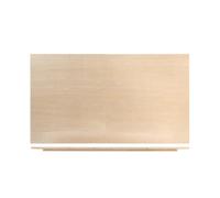 Home Spianatoia Planche à Pâte en Bois Multicouche 90x50x1,2h avec Rebord