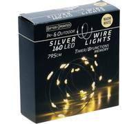 Home & Styling Collection Koopman International B.V - Guirlande Lumineuse 160 LEDs Blanc Chaud 795CM