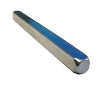 Home Supplies Direct Poignée de verrouillage de porte en aluminium ou en acier - Tige de rechange en métal - Barre de arrée (100 mm x 8 mm)