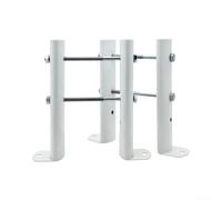Home Support radiateur 45 cm acier anti-basculement | Pour une construction en acier robuste, assure une stabilité maximale, empêche le basculement, idéal pour les radiateurs