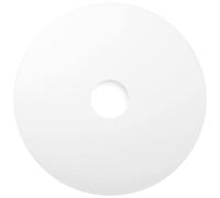 Home Sweet Home Diffuseur pour Abat-jour | Rond | Ouvert | 40/40/0.5cm | Blanc | Mélangeur pour diffuseur de lumière | fabriqué en coton | pour abat-jour de 40cm de diamètre