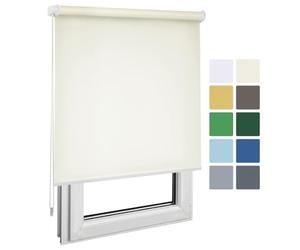 Home Vision Store Store intérieur à percer sur Mesure Hauteur 120-220 cm | Largeur 30-129 cm, design contemporain, 10 Couleurs Tissu thermique tamisant occultant