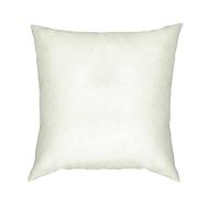 HOME WOHNIDEEN Pinna Housse de Coussin en Tissu d'ameublement Blanc Laine 50 x 50 cm