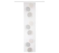 HOME WOHNIDEEN Rideau Coulissant, Remona, Voile, Cercles de scherli, 245 x 60 cm, Couleur : cuivre, Dimensions : 245 x 60 cm, Nombre : 1