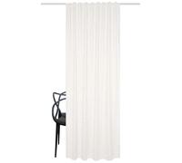 HOME WOHNIDEEN Rideau Thermique Teddy, Aspect Laine, occultant, avec Protection Contre Les Courants d'air, 245 x 135 cm, Couleur : Blanc cassé, Dimensions : 245 x 135 cm, Nombre : 1