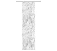 HOME WOHNIDEEN SOERENA Rideau Coulissant, Aspect Soie, 245 x 60 cm, avec Accessoires, Couleur : Gris, Dimensions : 245 x 60 cm, Nombre : 1
