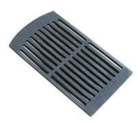 Home&Wood Grille en Fonte carrée pour Chute de Cendres Grille de cheminée Grille de Four 33,5x19cm
