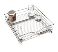Home Zone Living Organiseur coulissant | 50,8 cm de large x 53,3 cm de profondeur | Panier de cuisine sous armoire, modèle : VK40269U